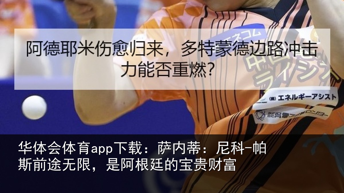 华体会体育app下载：萨内蒂：尼科-帕斯前途无限，是阿根廷的宝贵财富