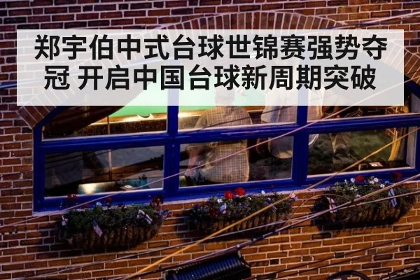 郑宇伯中式台球世锦赛强势夺冠 开启中国台球新周期突破